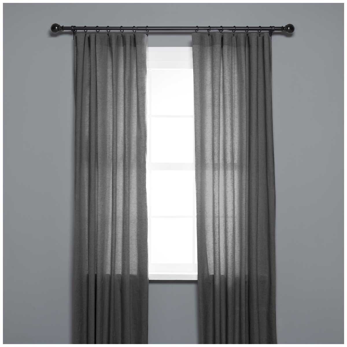 Umbra Curtain Rod 2 Pack Black