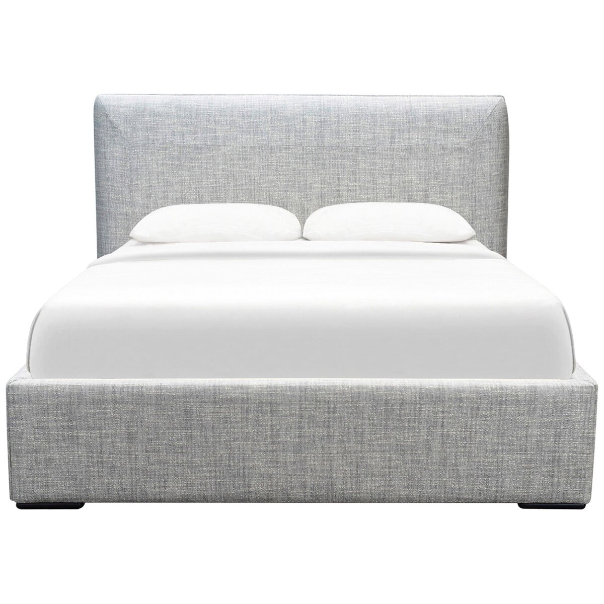 Moran Ora King Bedhead with Encasement and Slats Steel