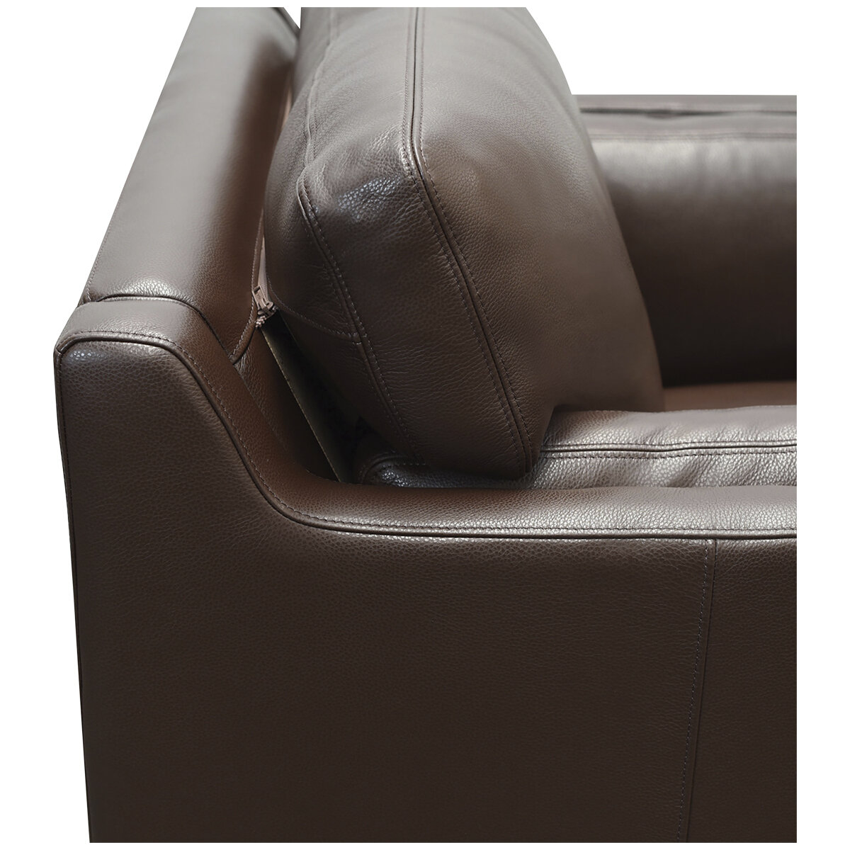 Moran Oregon 1 Seater Sterling Cocoa Leather