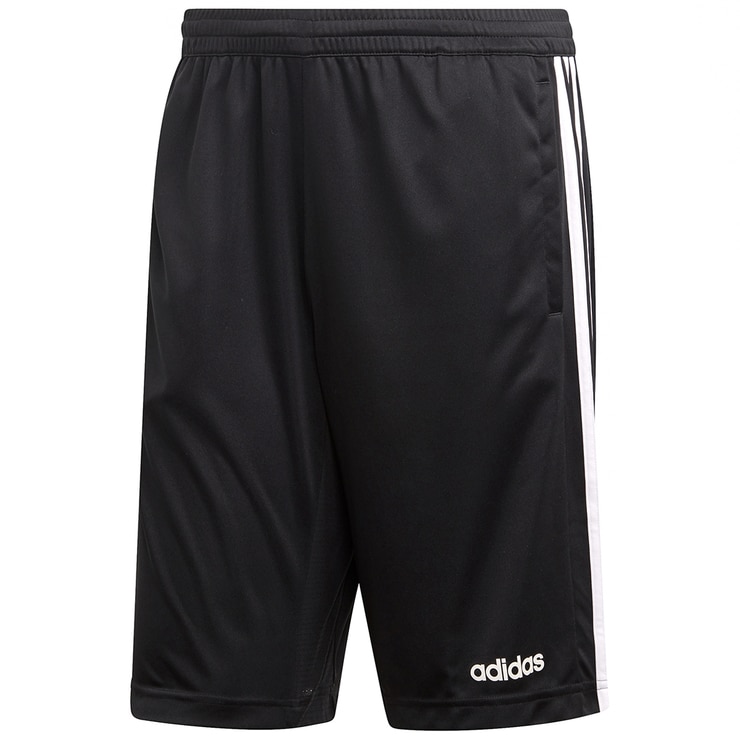 Adidas Men's Climacool 3 Stripe Knit Short Black Stripe | Costco Australia