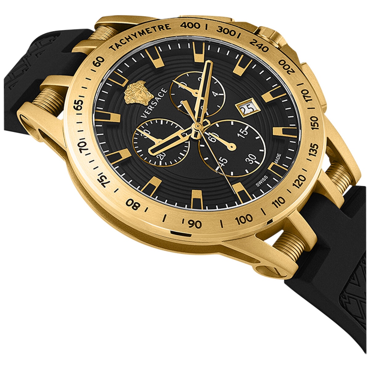 Versace Mens Sports Tech Medusa Chronograph Watch VE3E00321