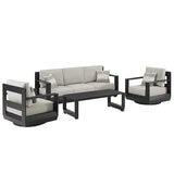 Henredon Calis 4 Piece Outdoor Seating Set