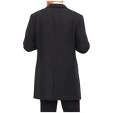 CK men's long coat - Charcoal