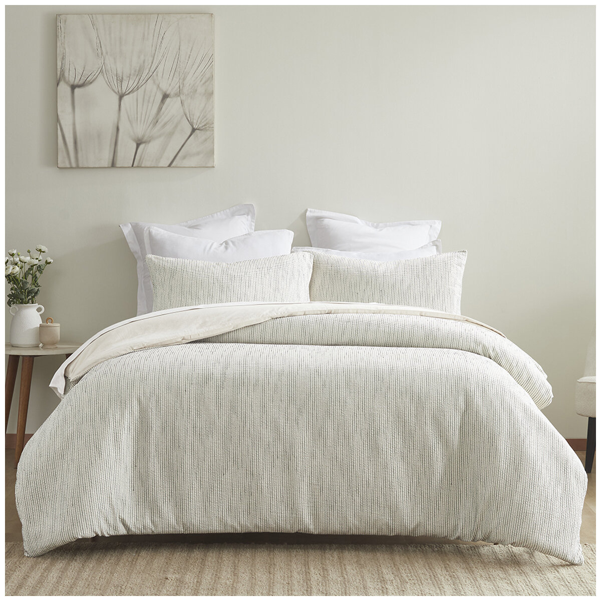 Manhattan 3 Piece Quilt Cover Set Queen Spencer