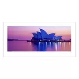 Ken Duncan Sydney Opera House at Daybreak NSW White Framed Print 127.6 x 60.9 cm