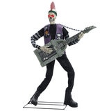 Skeleton Punk Rocker