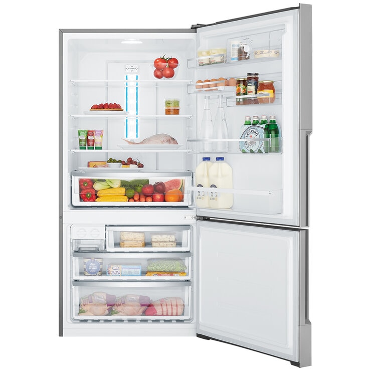 Westinghous 496L Bottom Mount Fridge Stainless