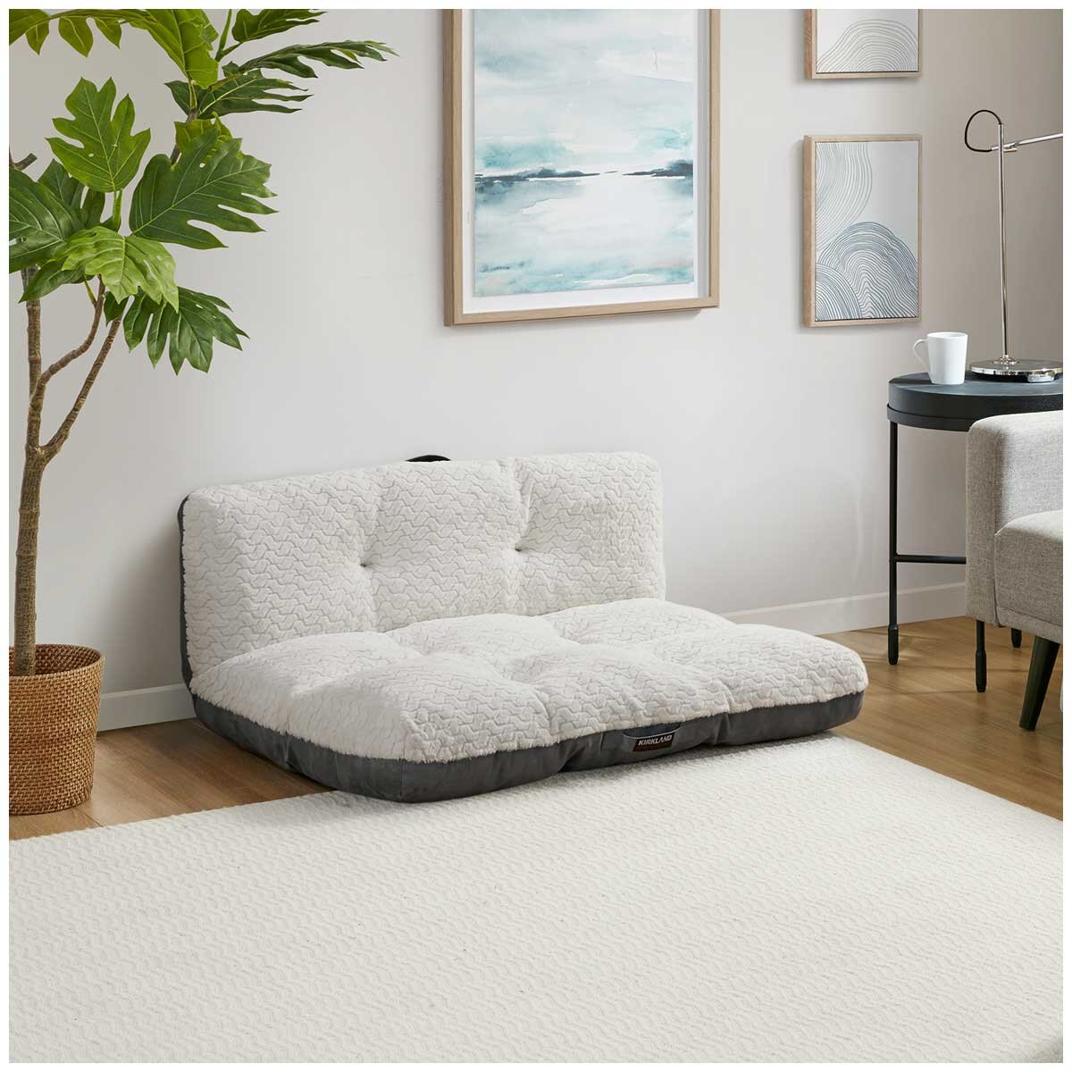 Kirkland Signature Square Tufted Napper Grey