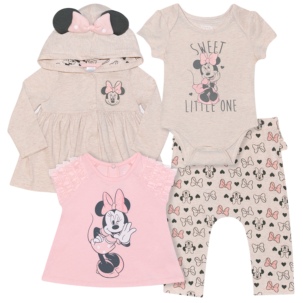 Characters Infant 4 piece Set - Minnie