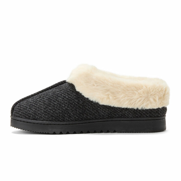 Dearfoams Women's Twill Clog Slipper
