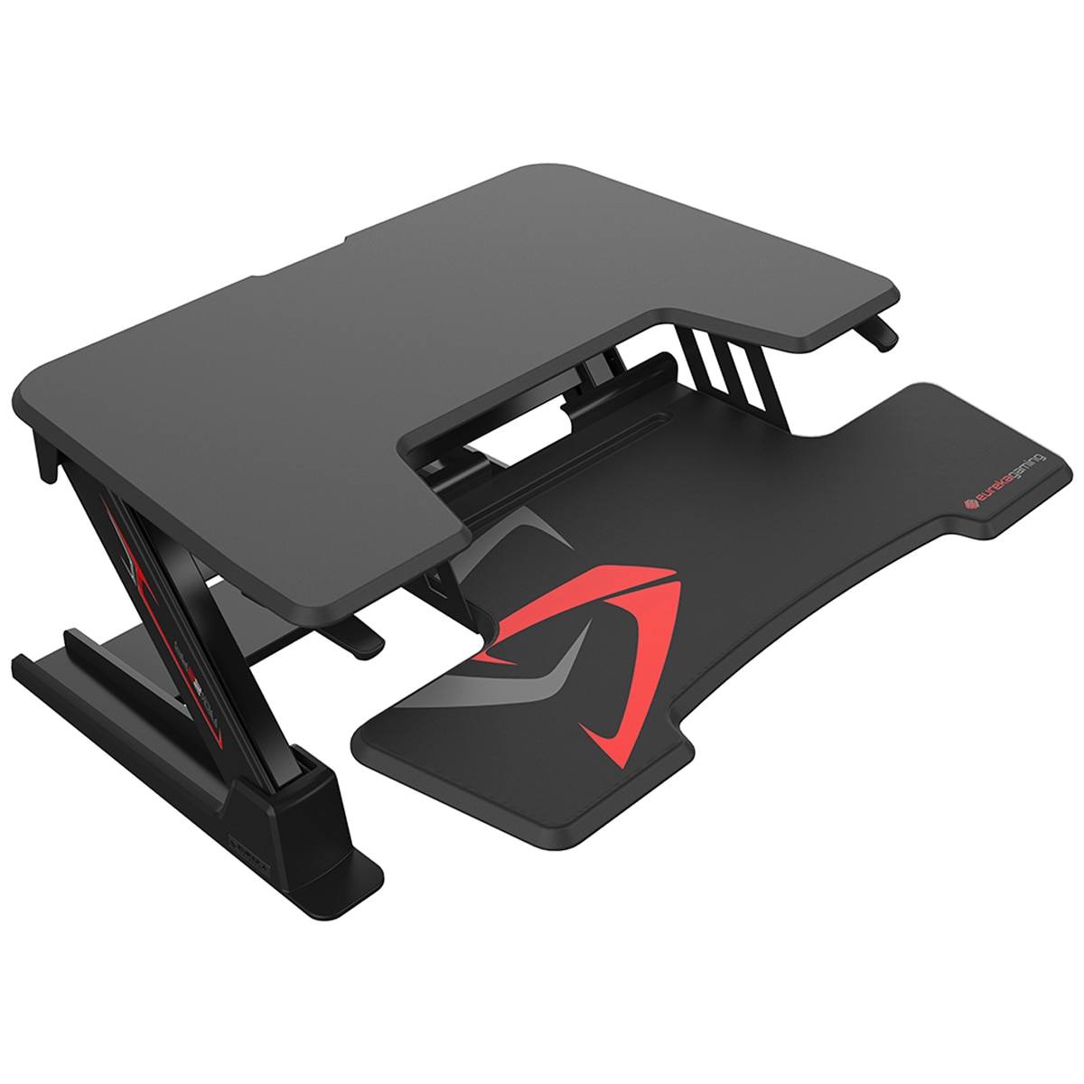 Eureka Ergonomic Height Adjustable Sit Stand Desk 36 Inch - Black