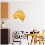 Totally Bamboo Australia Shaped Cutting Board