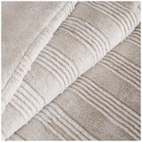 Frye Carved Comforter Set 3 Piece King Biscuit