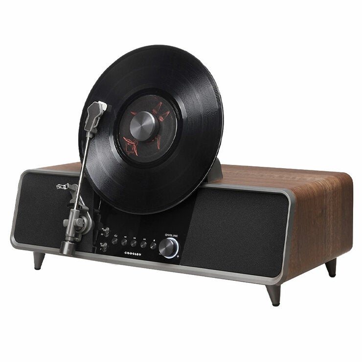 Crosley Beck Automatic Vertical Record Player - Walnut