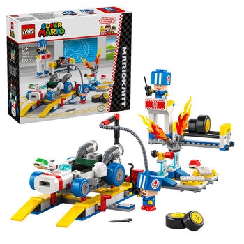 LEGO Super Mario: Mario Kart - Toad’s Garage, Nintendo Character Gift 72035