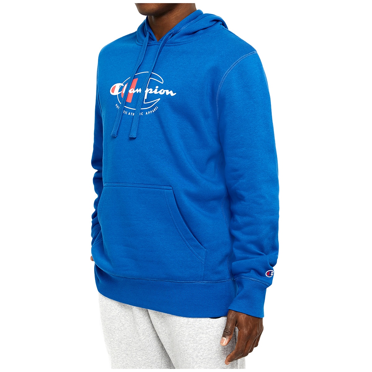 Champion Logo Hoodie - Blue