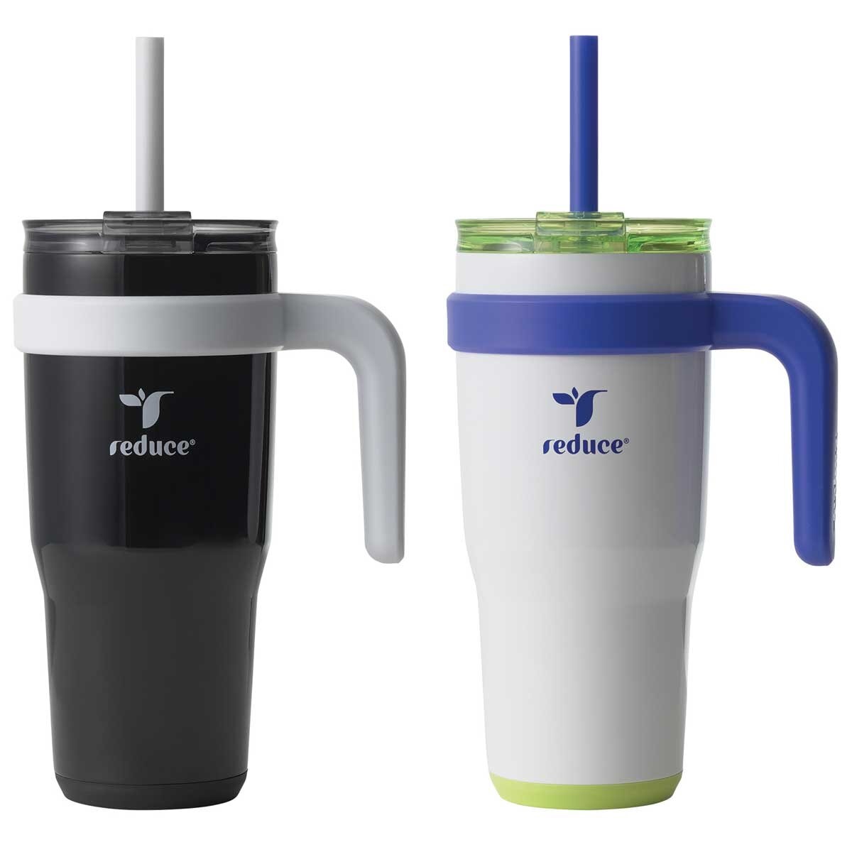 Reduce Cold1 Mug 700ml x 2 Pack Black And White