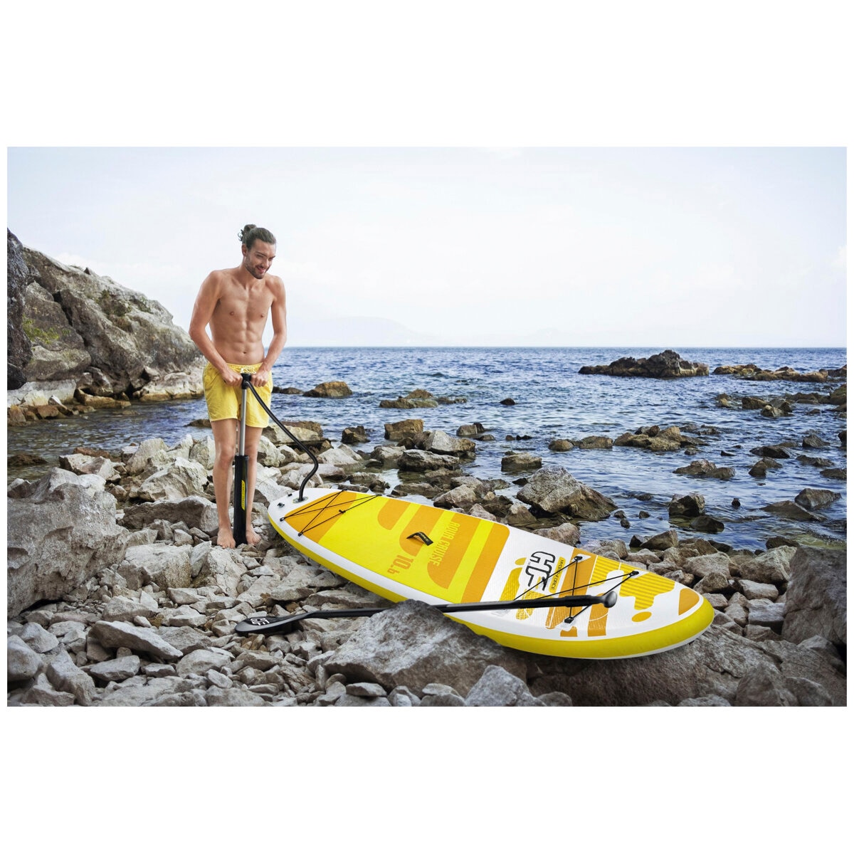 Bestway Hydro-Force Aqua Cruise Inflatable Stand Up Paddleboard Set 3.2 Metre