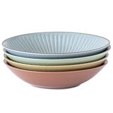overandback Dinner Bowl Set 4 Piece