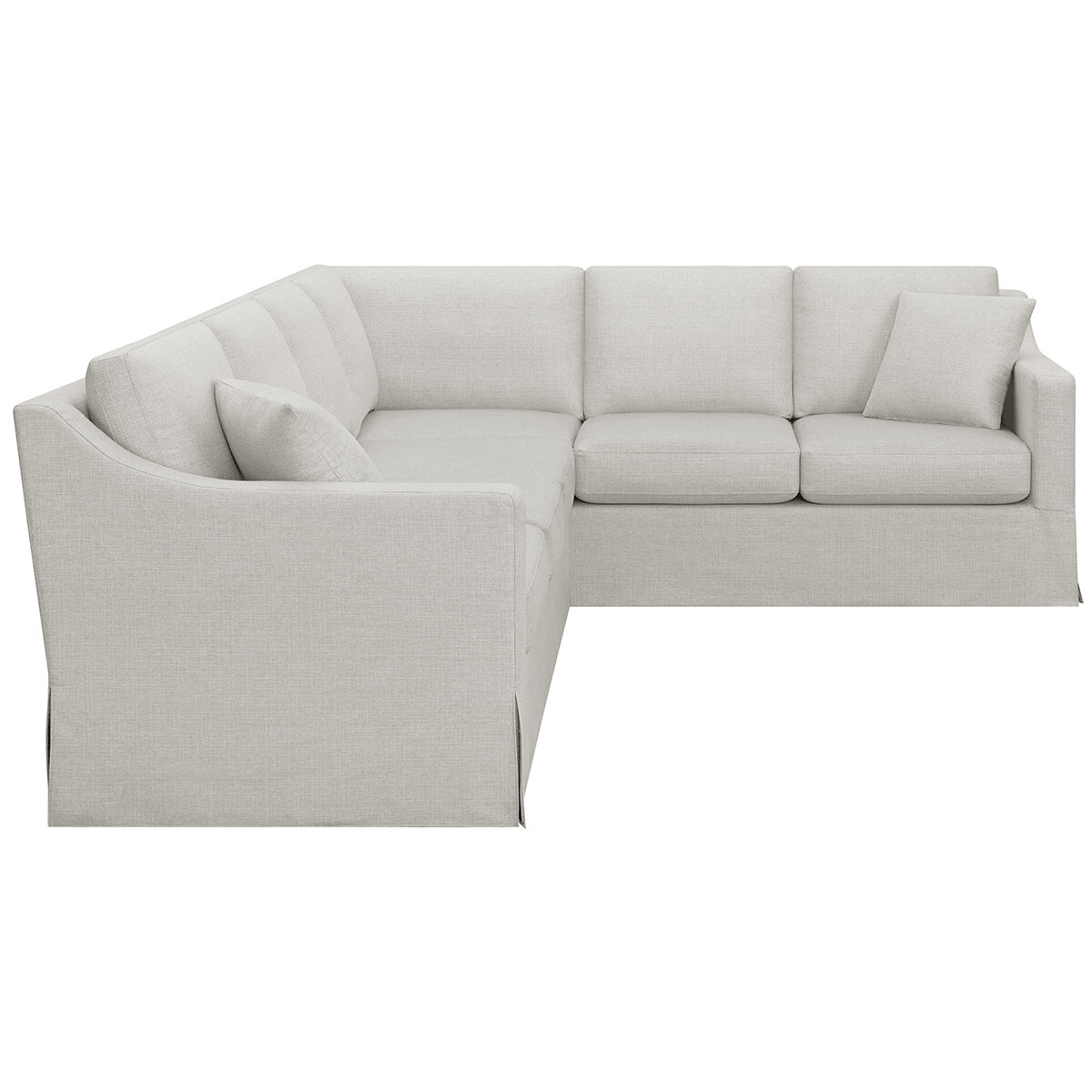 Thomasville 2 Piece Fabric Sectional