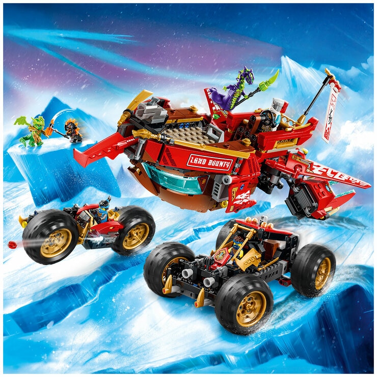 LEGO NINJAGO Land Bounty Toy Truck 71869
