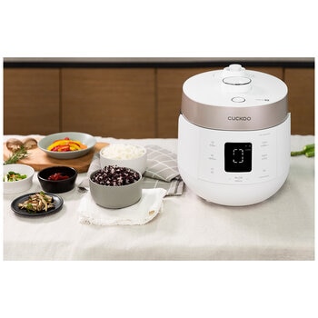 Cuckoo 6 Cup HP Twin Pressure Rice Cooker CRP-ST0609F