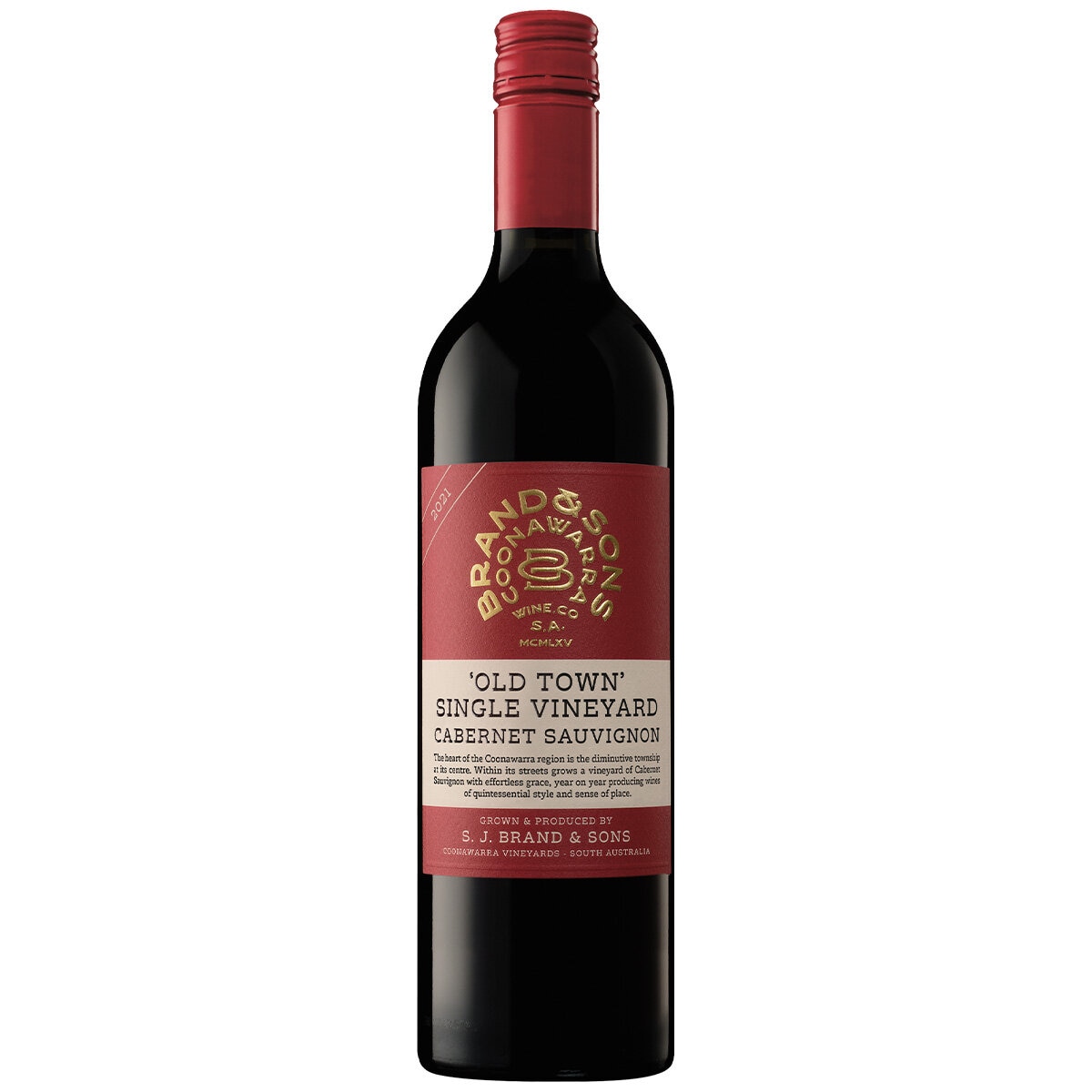 Brand & Sons Old Town Single Vineyard Cabernet Sauvignon 2021 750ml