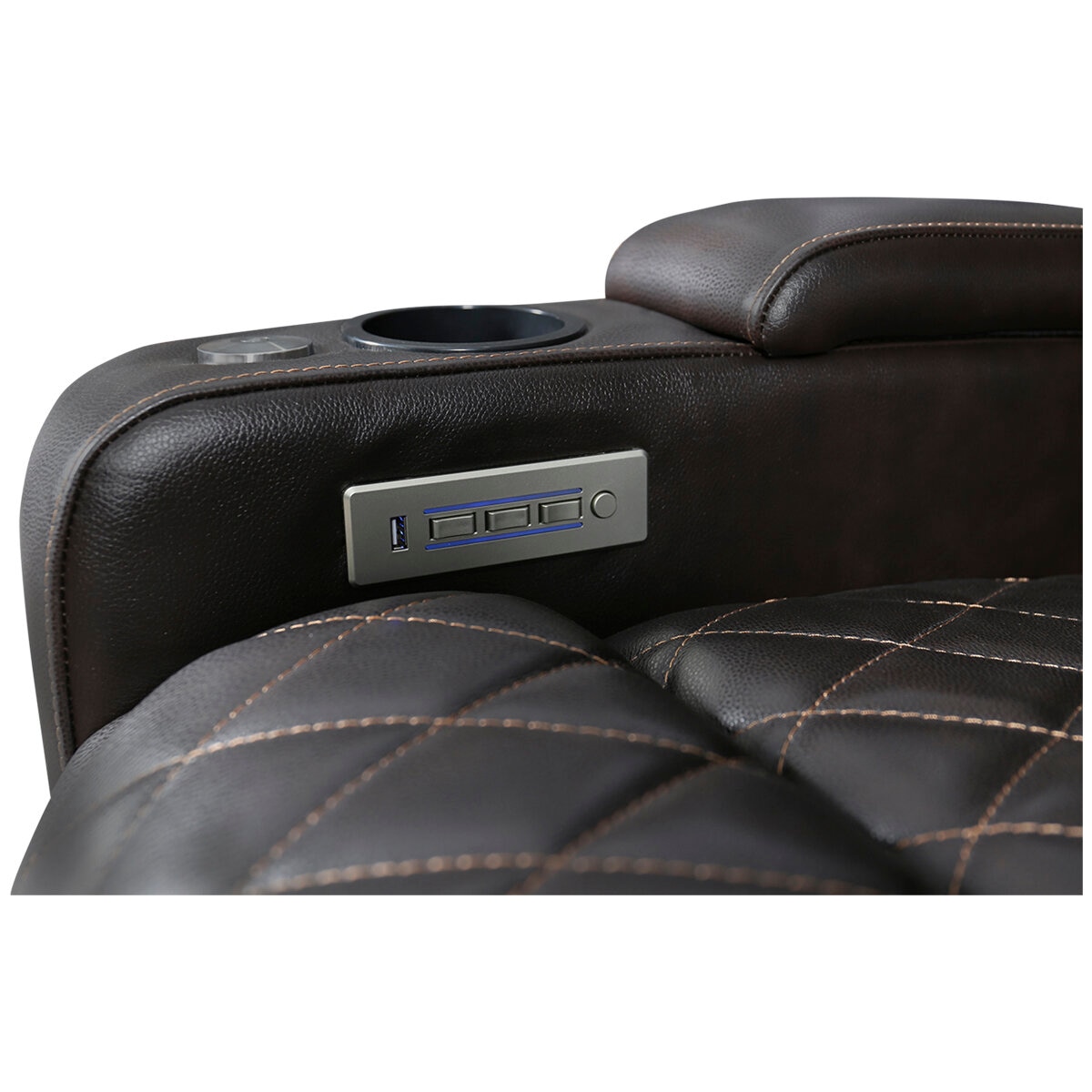 Valencia Home Theatre Oslo Edition 2 Seater Dark Chocolate