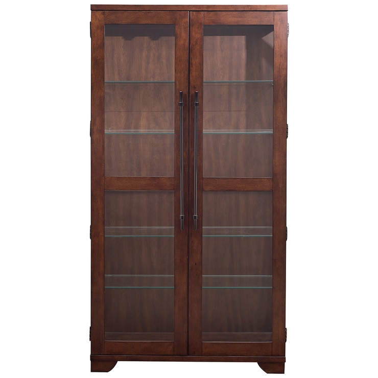 Pulaski Curio Display Cabinet with Pull Out Handles ...