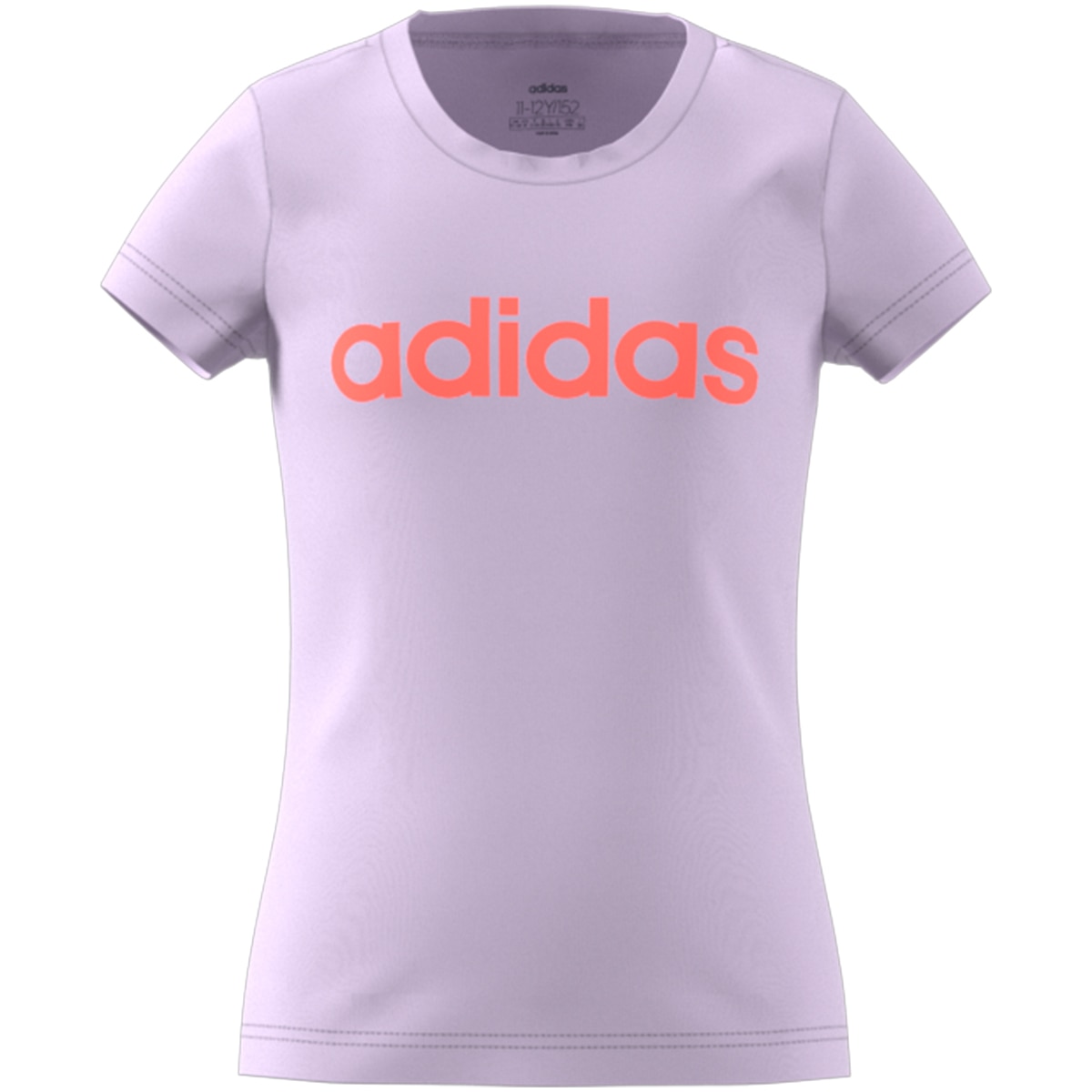 Adidas Girls' Tee - Light Purple