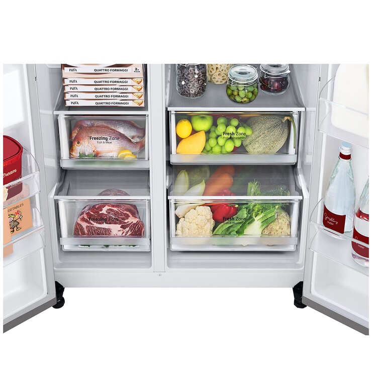 LG 655L Side by Side Fridge GS-B655PL LG 655L Side by Side Fridge GS-B655PL