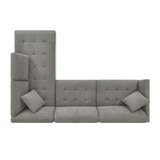 Thomasville Miles Fabric Sectional with Power Footrest