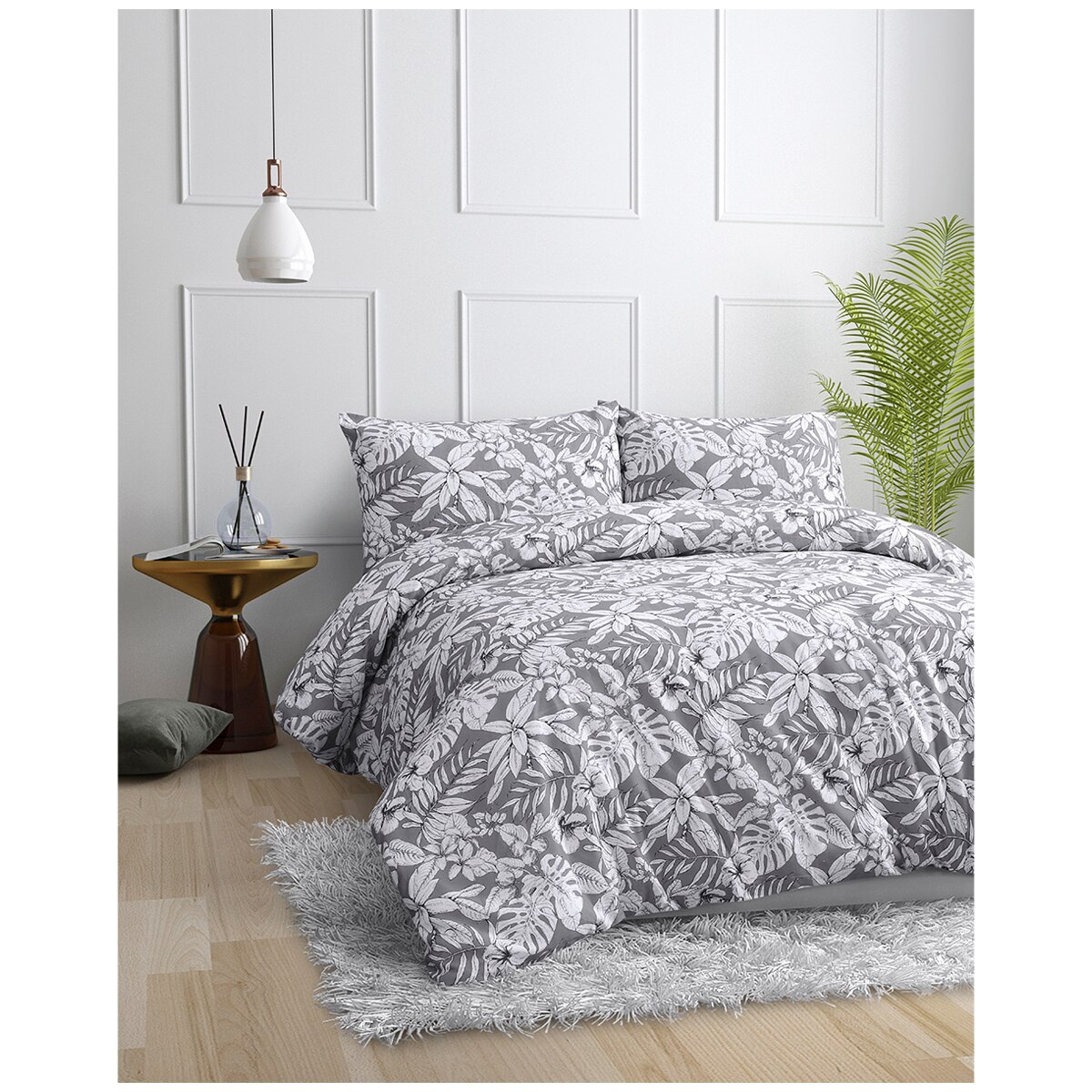 Onkaparinga 3 Piece Quilt Cover Set Queen - Tropic