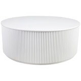 Cafe Lighting Nomad Round Coffee Table White