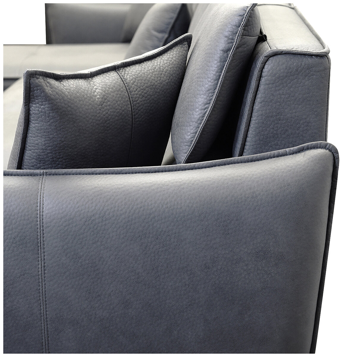 Moran Novato 3.0S RHF and LHF Chaise Modular Sofa Moran Gushi Grey Fabric