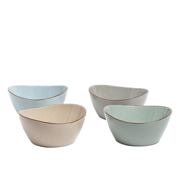 over&back Serving Bowls 4 Piece Set
