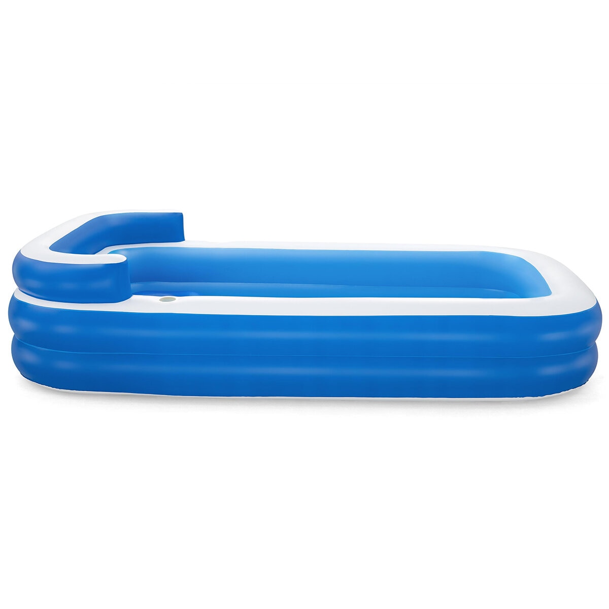 H2OGO! Inflatable Family Lounge Pool 305 x 218 x 69cm