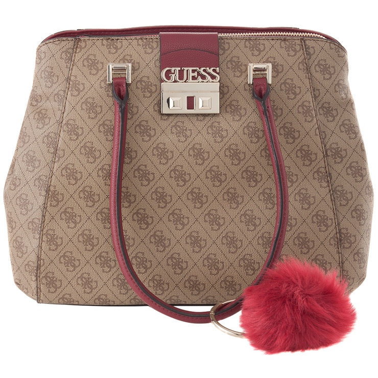 guess logo satchel handbags