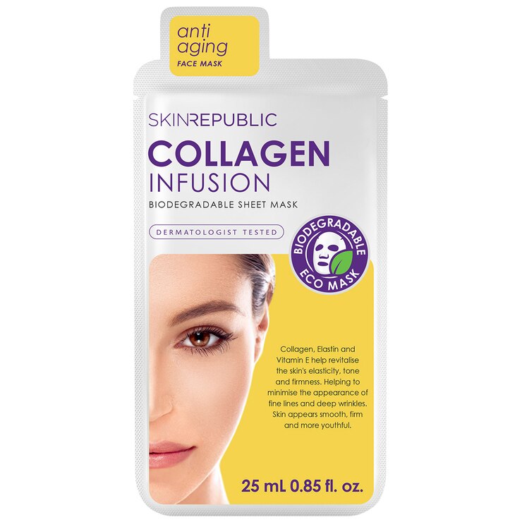 Skin Republic Collagen Infusion Sheet Masks 10pk Costco Australia
