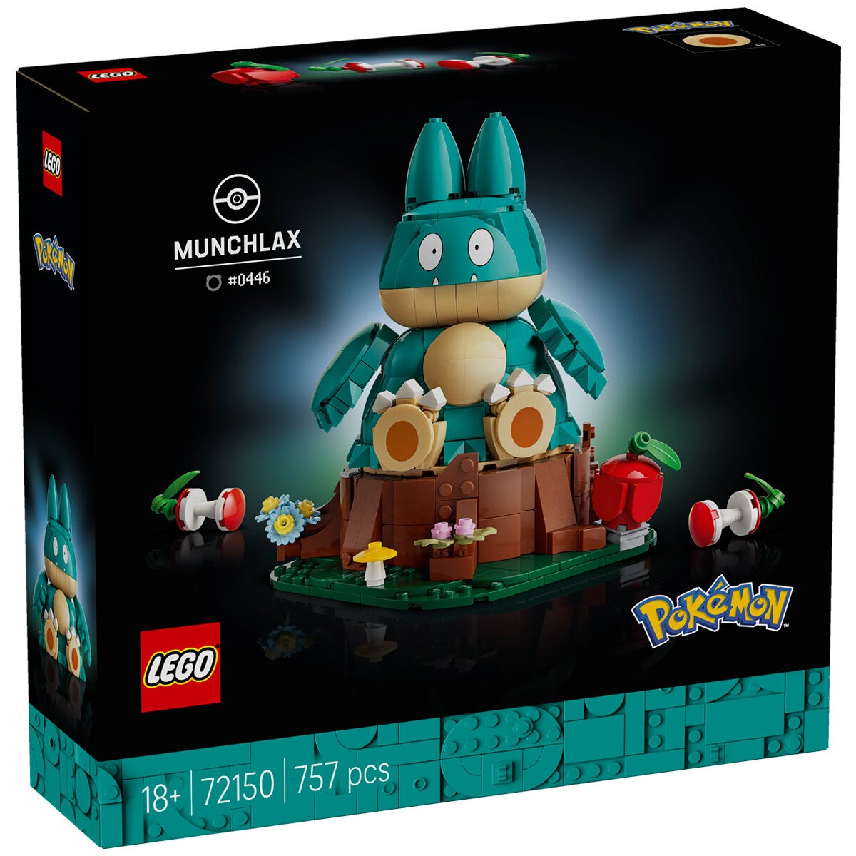 LEGO Pokémon Munchlax 72150 LEGO Pokémon Munchlax 72150
