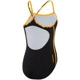 Speedo Girl's One Piece - Black/Orange