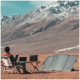 Ecoflow Delta 2 Max Portable Power Station + 220W Bifacial Solar Panel Bundle