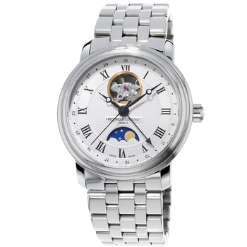 Frederique Constant Men's Classics Heart Beat Moonphase Watch FC-335MC4P6B2