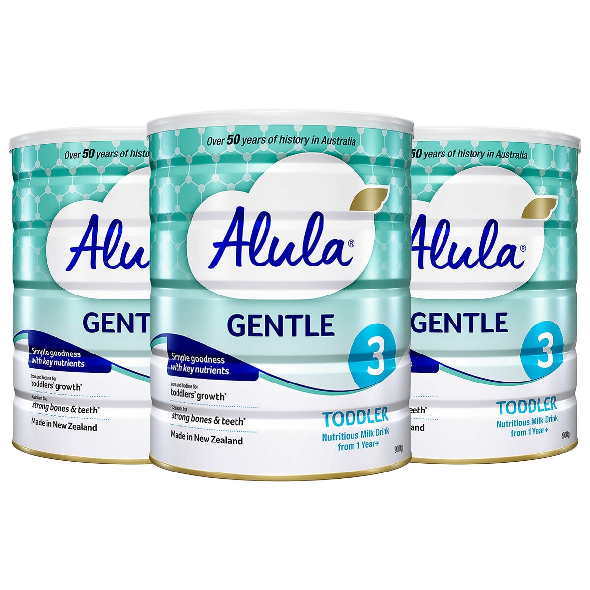 Alula Gentle Stage 3 TODDLER 1 Year+ 3 x 900g
