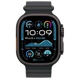 Apple Watch Ultra 2 GPS + Cellular 49mm Black Titanium Case With Black Ocean Band