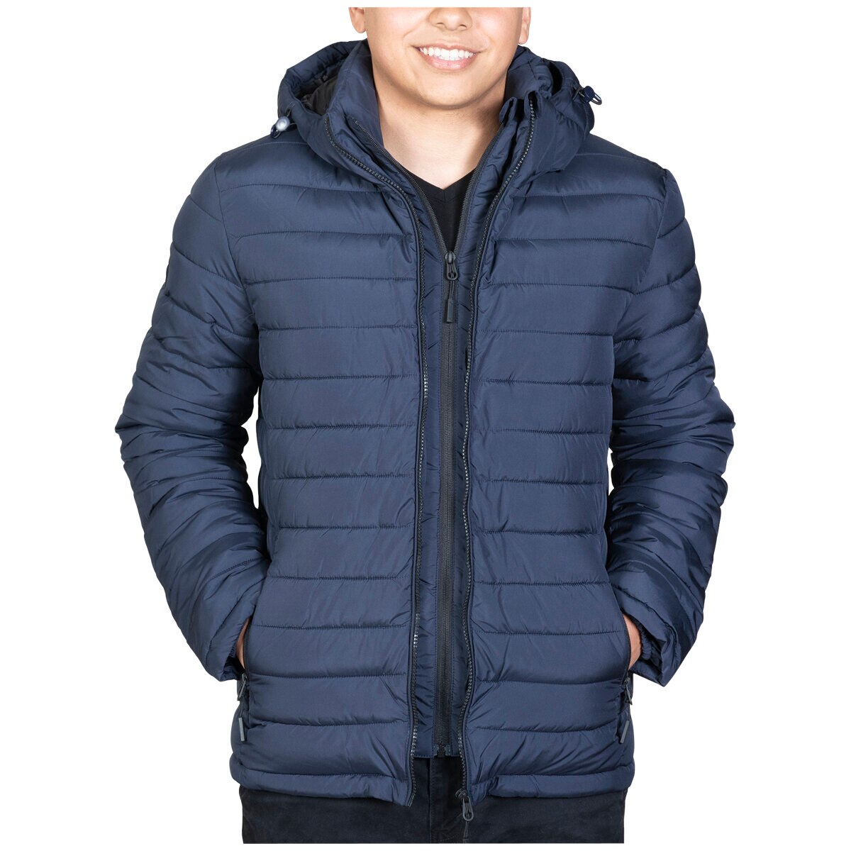 Superdry Men's Hooded Fuji Jacket Navy