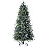 Pre-Lit Slim Aspen Artificial Christmas Tree 1.9m Pre-Lit Slim Aspen Artificial Christmas Tree 1.9m