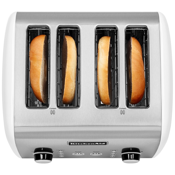 KitchenAid Classic 4 Slice Automatic Toaster White 5KMT421AWH Costco