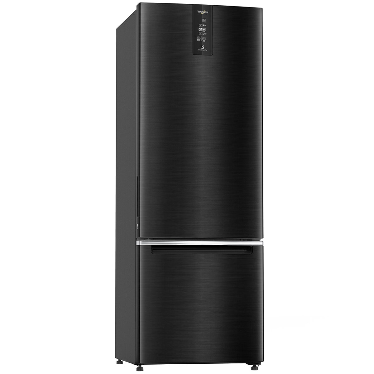 Whirlpool 313L Bottom Mount Fridge Black WB3560EUBL