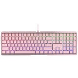 CHERRY MX 3.0S RGB Gaming Keyboard (Pink) Black Switch